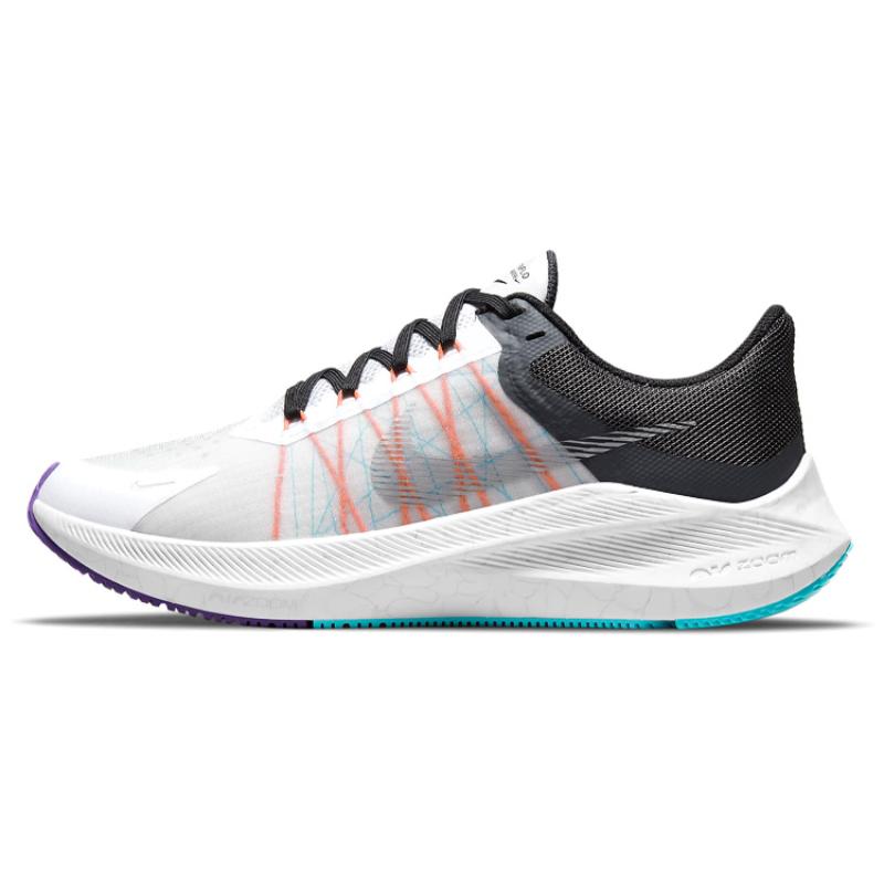 Nike Air Zoom Winflo 8 'White Black' Women's Sneakers CW3421-103