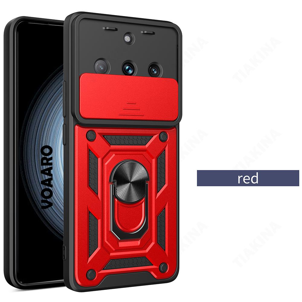 Slide Lens Armor Funda for Realme 11 Pro Plus 5G Case for OPPO Realme 11 Pro Narzo 60 Pro 5G Case Magnet Ring Stand Holder Cover
