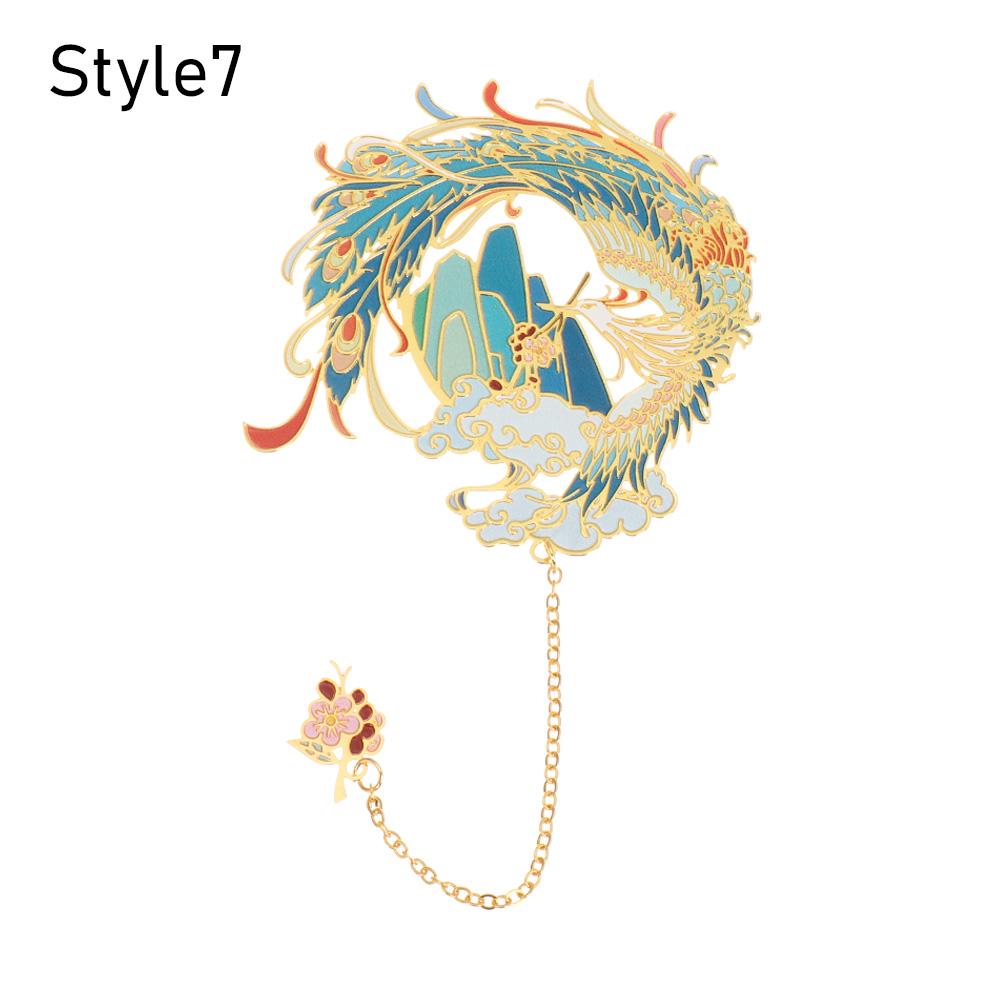 

Китайський стиль Латунна закладка з китицею Ретро скріпка для книги Металева позначка сторінки Подарунок студенту Канцелярські товари Шкільні офісні приналежності