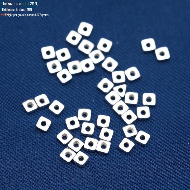 Sterling Silver Triangle & Square Fragments - DIY Handmade Accessories Parts