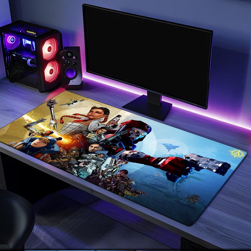 Space Explorer Adventure Mouse Pad, Rubber Base, Mouse Pad for Gamers and Office Use, Gaming Desk , Easy To Clean Mat Christmas fan gifts