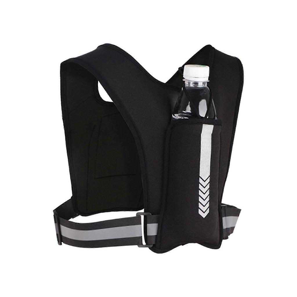 Phone Holder Vest Running Reflective Night Workout Gear For Men&women Running Jogging Training Hiking