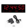 Perpetual LED Digital Wall Clock with Silent Timekeeping and Night Light for Home and Bedroom Use