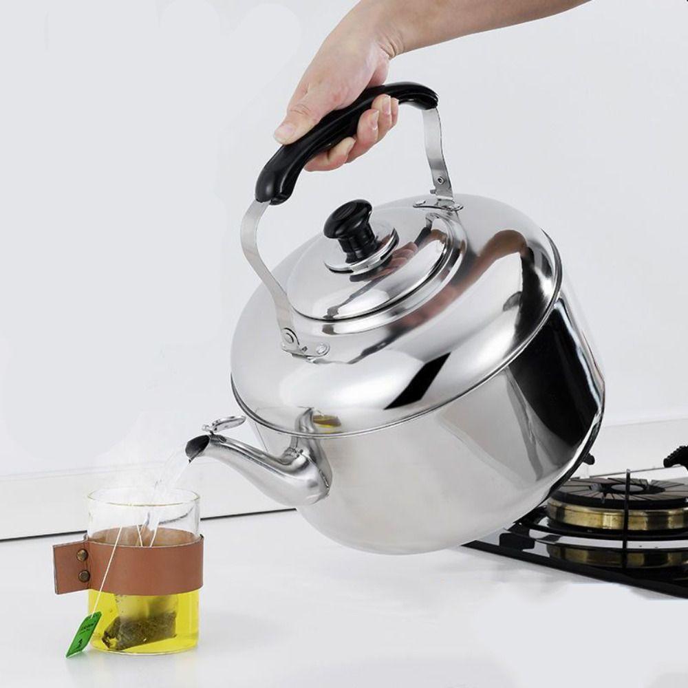 Pokrywka na dzióbek Czajnik ze stali nierdzewnej Czajnik o dużej pojemności Czajnik do użytku domowego z gwizdkiem Na kuchenkę