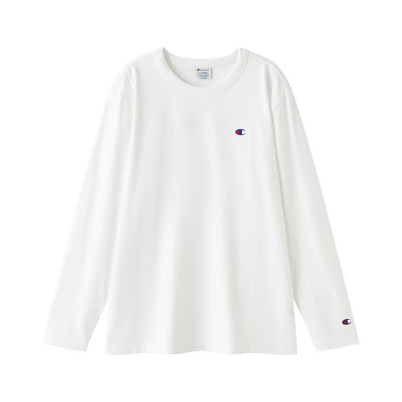 Champion Unisex Long Sleeve Cotton T-Shirt