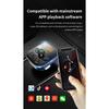 Car Mp3 Player Bluetooth 5.4 FM Transmitter Car Charger Adapter Dual USB Support TF Card & U Disk Hands-Free Call