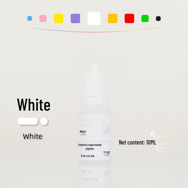 10ml Kids' Science Experiment Water-Soluble Pigment for Slime, Playdough, and DIY Soap.