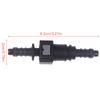 Car Fuel Line Coupler Hose Quick Release Connector Coupler Id6 7.89 Nylon Oil Pipe Adapter Straight Fuel Line Quick Connector