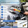 Automatic Rotating Car Wash Brush with Long Handle – Soft Bristle Mop for Household Use