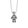 Steel Unique Titanium Robot Pendant Necklace Ideal For Couples And Hip Enthusiasts Hop