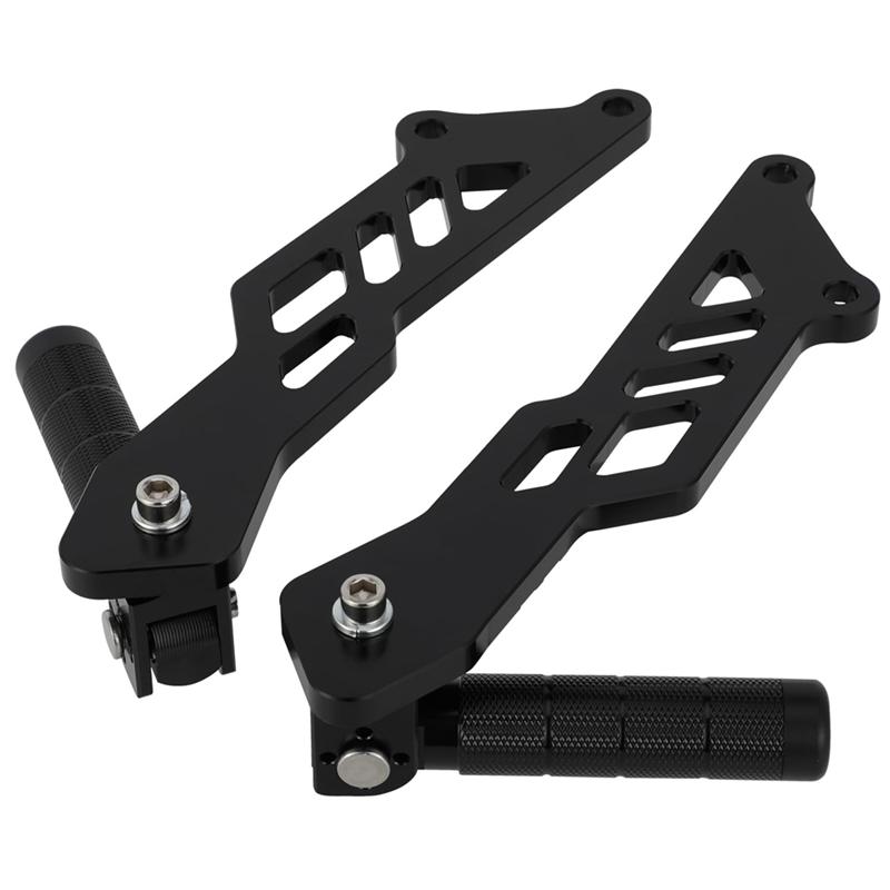 A58X-Rear Foot Pegs Pedal Bracket For Talaria MX3 MX4 MX5 Electric Dirt Bike Anti-Skid Foldable Foot Rests Pedal