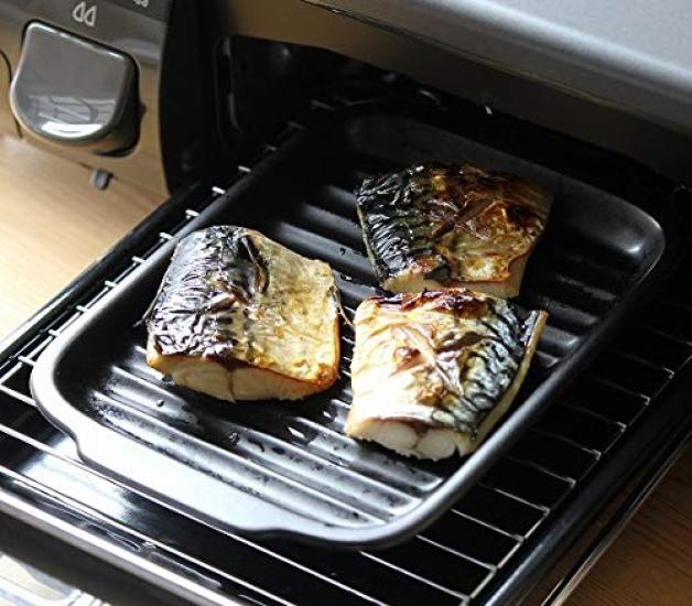 Adding Color To Your Life: Grill Plate, Fish Grill, Grill Tray, Made In Japan, Banko Ware, 17 X 24 X 2.8 Cm (height), Oven, Microwave, and Direct