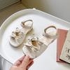 New Sandals Fashion Comfort Simple Girl Shoes Sweet Beach Soft Princess Shoes Flat  Exquisite Sweet Soft Anti Slip Kid Sandals