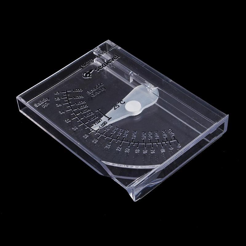 Seawater Hydrometer for Aquarium Seawater Densimeter Salinity Meter Specific 1.000-1.030 Salinity ppt 0-40