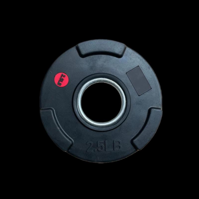 Yimai Rubber Coated Cast Iron Barbell Weight Plates