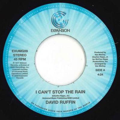 7inch Record DAVID RUFFIN - I Can't Stop The Rain / Questions EXUMG09 Expansion 1977 UK Soul/Funk