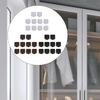 10Pcs Cupboard Door Switch Replacement Spare Part Automatic 202A for Storage Locker Wardrobe Pantry Kitchen