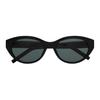 Saint Laurent Full Frame Design Acetate Nylon Cat Eye Sunglasses Women Sunglasses Black 822274Y9956