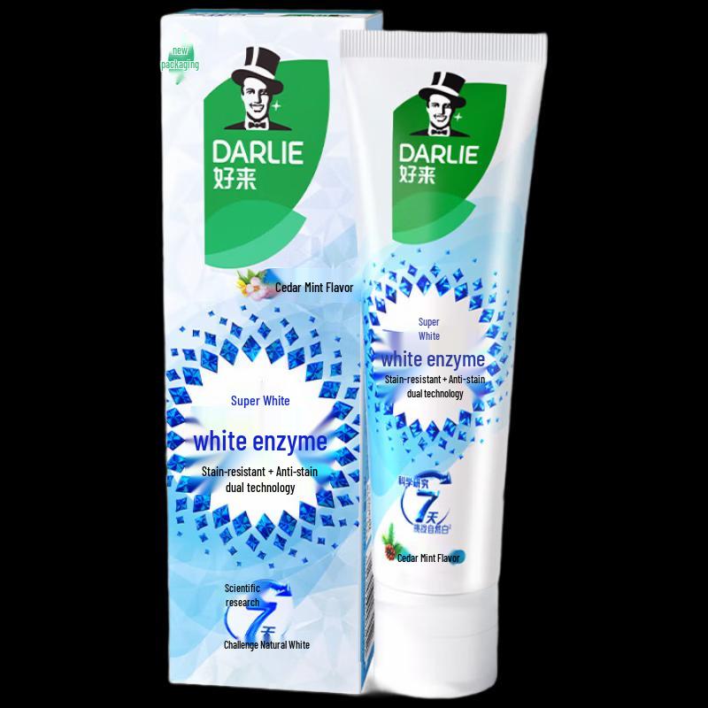 Darlie White Enzyme Cedar Mint Toothpaste (3x120g)