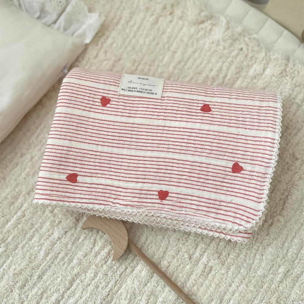 Baby Blanket Floral Soft Cotton Muslin Newborn Swaddle Wrap Receiving Blanket Quick Dry Bath Towel Baby Stroller Cover