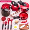 Set di Giocattoli da Cucina Gioco di Ruolo Educativo per Bambina Giocattolo per Cucinare Taglio Frutta Bambino Utensili da Cucina Simulazione per Bambini