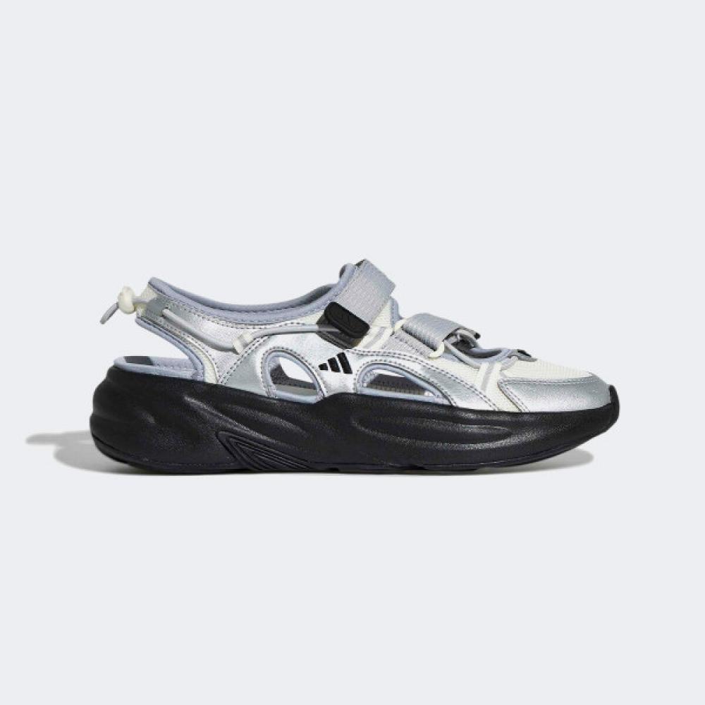 

AdidaS Women S faShion Sandal SportS Sandal Ozwave Sandal Kj5964 Silver/225