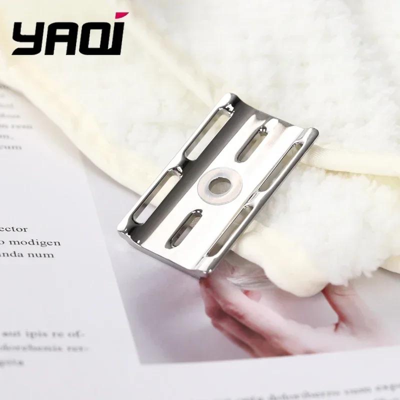 YAQI Ghost 90SB 316 Edelstahl polierter Sicherheitsrasiererkopf mit 0,90 mm Klingenabstand