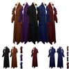 Vintage Men's Gothic Trench Coat For Cosplay And Halloween Costume