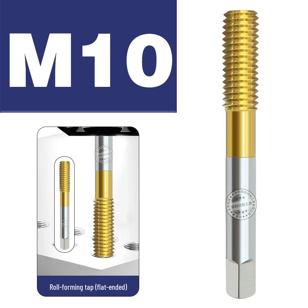 Baiste Titanium Spiral Taps Set: Cobalt-Plated M3-M12