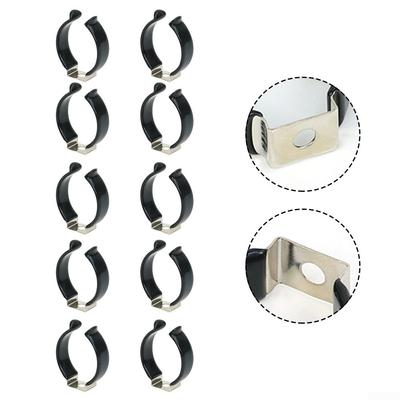 Secure Grip Tool Spring Terry Clips Narrow Base Design Heavy Duty Set of 10