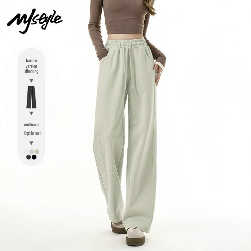 MJ STYLE Women s Straight Wide-Leg Pants XL