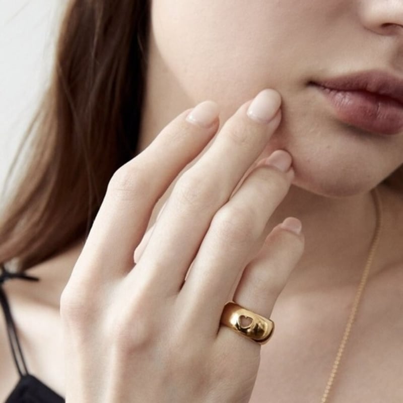 Salted Love Hole Ring