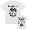 Bubonic World Tour 2024 T-Shirts Herren Damen Lässig Lustig Meme Gothic T-Shirt Mode Vintage Übergroß Baumwolle Kurzarm T-Shirt