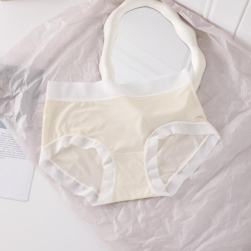 Chiloți din Mătase de Gheață fără Cusături cu Elasticitate Ridicată, Culoare Proaspătă, Ultra-subțiri, Prietenoși cu Pielea, Uscare Rapidă, Chiloți pentru Femei