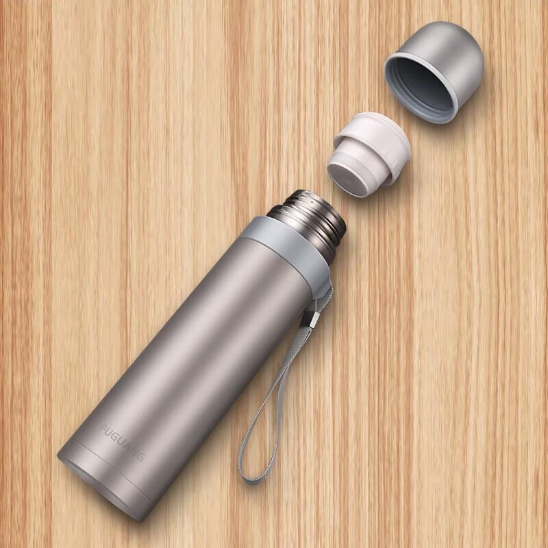 FUGUANG 304 Stainless Steel Dual-Drink Portable Thermos
