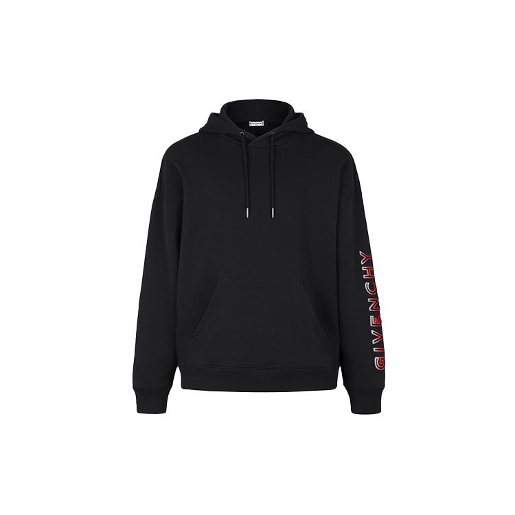 Givenchy Bluza męska czarna BMJ05V30AF-001