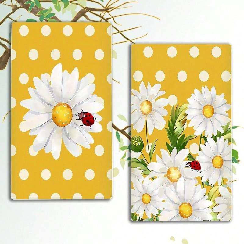 2PCS Kitchen Towels, Towel Sets, Super Absorbent Soft Cleaning Cloths, Kitchen Decoration,kitchen Essentials, Household Essentials, Cleaning Cloths