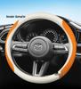 Echtes Leder Lenkradbezug für Mazda 3, Atenza 6, CX4, CX5, CX30