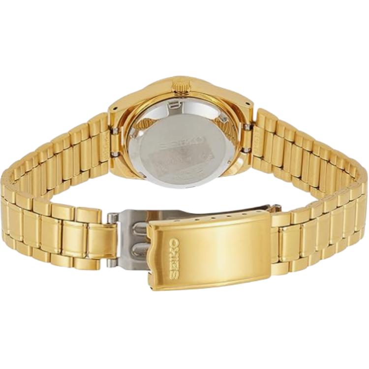 Seiko 30m Wasserdicht Automatisches Mechanisches Uhrwerk Edelstahlarmband Uhr Damenuhr SYM600K1