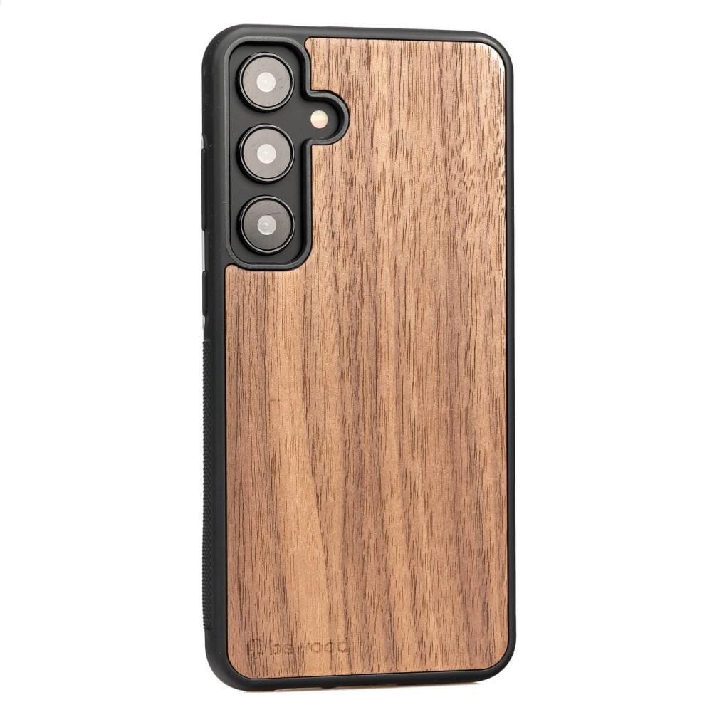 Bewood Wooden Case for Samsung Galaxy S24 FE 5G American Walnut