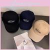 Embroidery Letter Simple Pattern Neutral Casual Baseball Cap For Daily Use