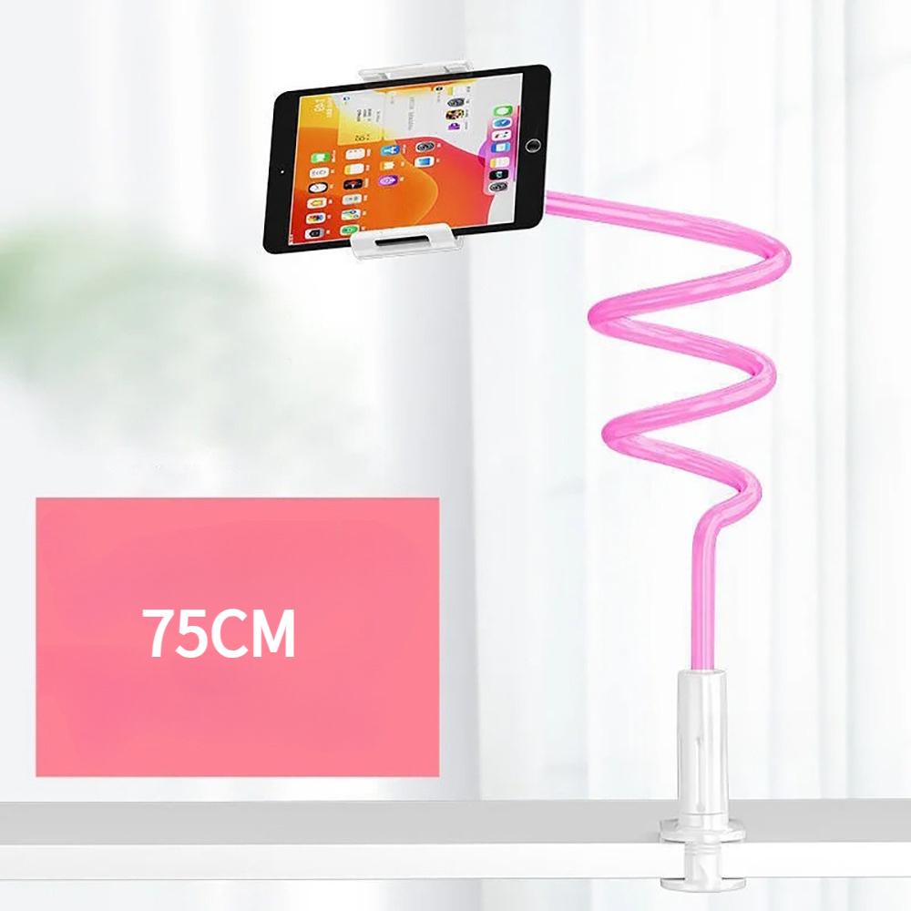 

Universal 360° Adjustable Mobile Phone Holder Flexible Clip Stand Smartphone Holder Lazy Holder Bed Desktop Bracket Mount Stand розовый