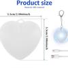 Mini Purse Glow Light Rechargeable Handbag Light Led Automatic Sensor Touch Lamp USB Charging Find Keys In Dark Bag Practical Gift