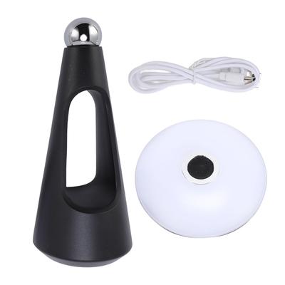Lampe de Table LED Forme OVNI Rechargeable Sans Fil 3 Températures de Couleur Graduable Magnétique Lampe de Chevet