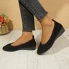 Fashion Spring New Flat Shoes Women's Fashion Round Head Shallow Mouth Cloth Surface Soft Sole Non-slip Single Shoes