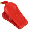 2PCS Running Machine Safety Switch Emergency Stop Magnet Treadmill Key with Circular Insert Red