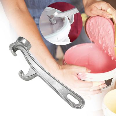 Gallon Bucket Opener Aluminum Lid And Pail Container Lid Removal Tool Can Opener