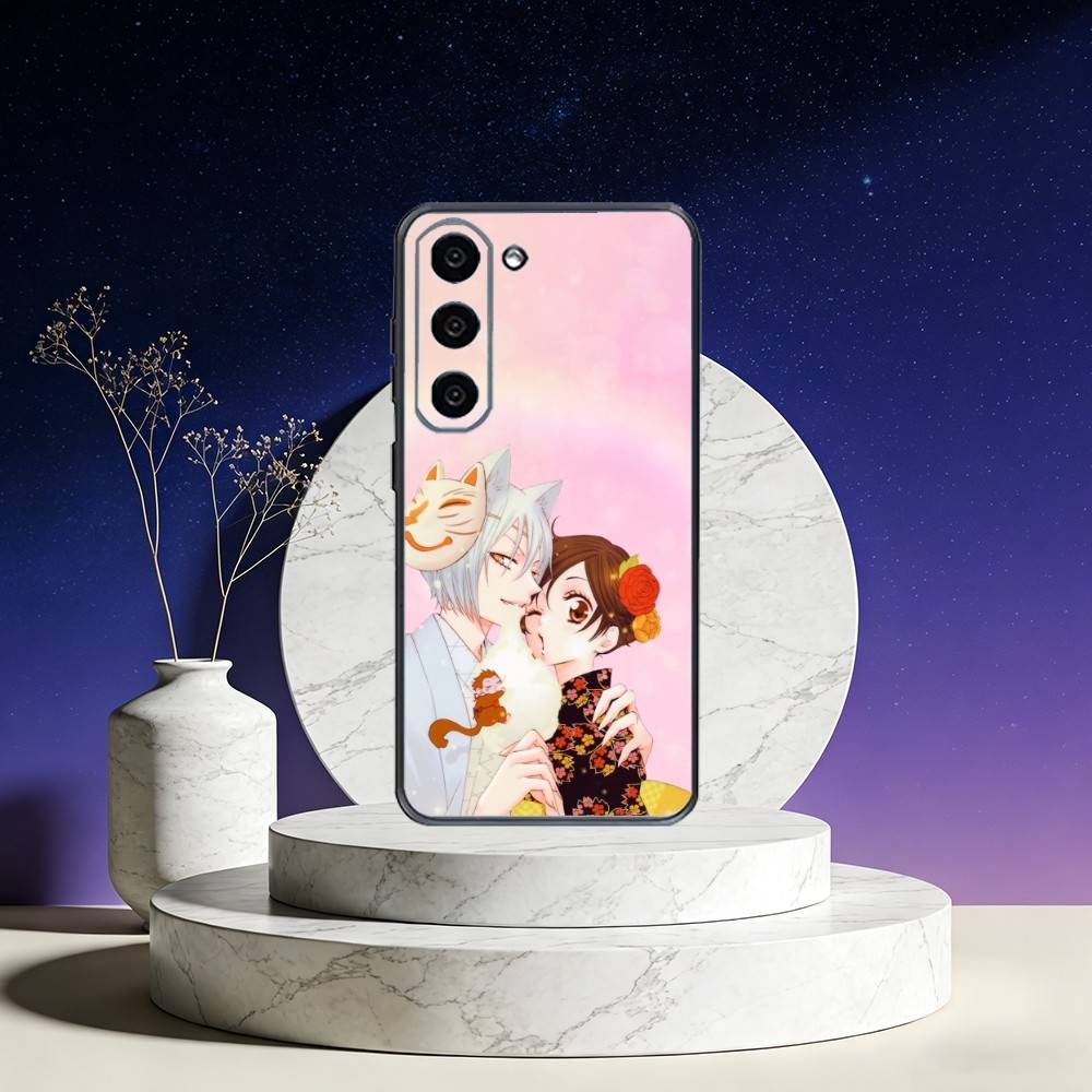 T-Tomoe K-Kamisama Anime Phone Case For Samsung Galaxy A73,A72,A71,A70,A53,A52,A51,Others Soft Black Cover