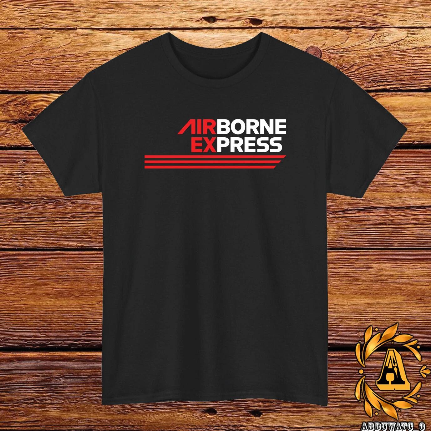Airborne Express Airlines Logo T-Shirt Black/Grey/White/Navy/Red/Light Blue M