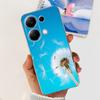 For Xiaomi Redmi Note 13 Pro 4G / 5G Back Case SOFT Slim TPU Silicone Flower Butterfly Colorful Bumper Funda For Note13 Pro Capa
